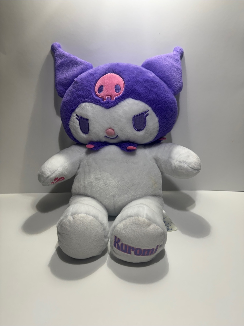 Build-A-Bear Workshop 16" Hello Kitty Kuromi Sanrio White Plush Stuffed Animal